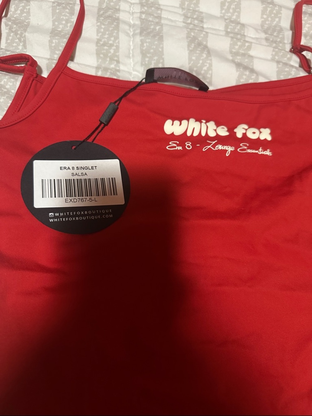 White fox cami - Picture 4 of 4